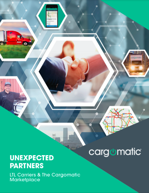LTL Carriers and The Cargomatic Marketplace. The Cover of the latest White Paper. 