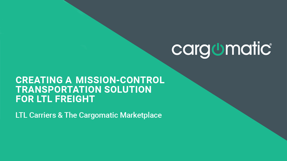 Creating a MissionControl Transportation Solution for LTL Freight